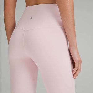 lululemon flush pink align leggings size 4